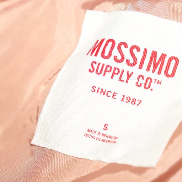 Mossimo Palm tree Tropical Flower Satin Jacket SM - Picture 8 of 9